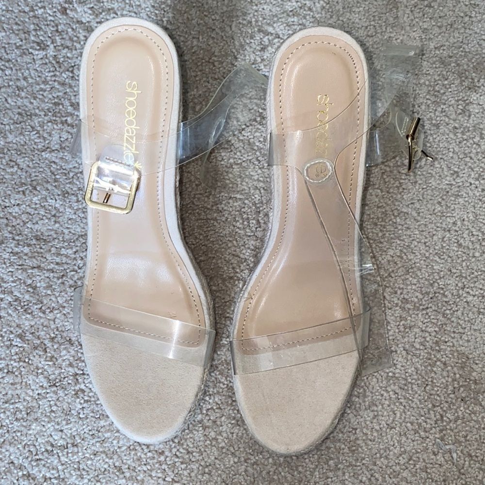 PVC Wedges size 8.5 US NWT